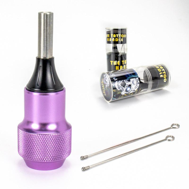 Metal Alloy Tattoo Machine Grip Non Slip Handle Professional