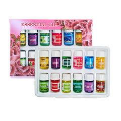 12pcs Natural Plant Aroma Essential for Aromatherapy Diffusers Massage