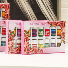 12pcs Natural Plant Aroma Essential for Aromatherapy Diffusers Massage