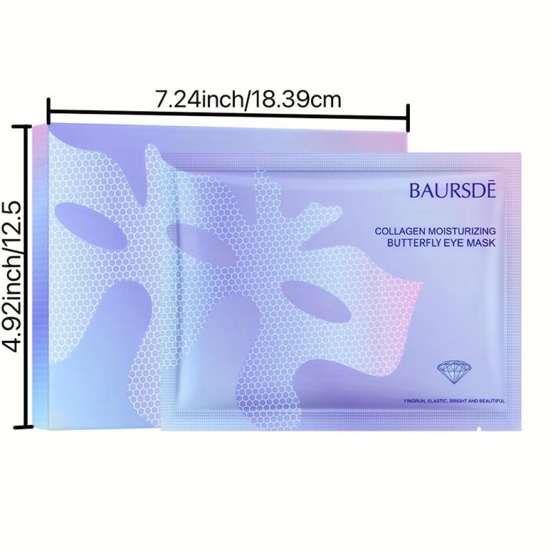 10 Pcs Collagen Eye Mask Hydrating Gel Patches Reduce Dark Circles