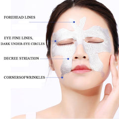 10 Pcs Collagen Eye Mask Hydrating Gel Patches Reduce Dark Circles