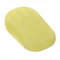 Travel Disposable Soap Slices Box Soap Paper Portable Hand Washing Tablets