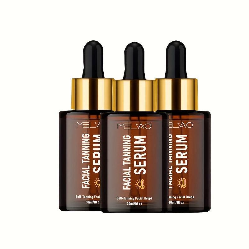 3pcs 30ml Tanning Serum Wheat Skin Hydrating Sunbathing Self Tanning Serum