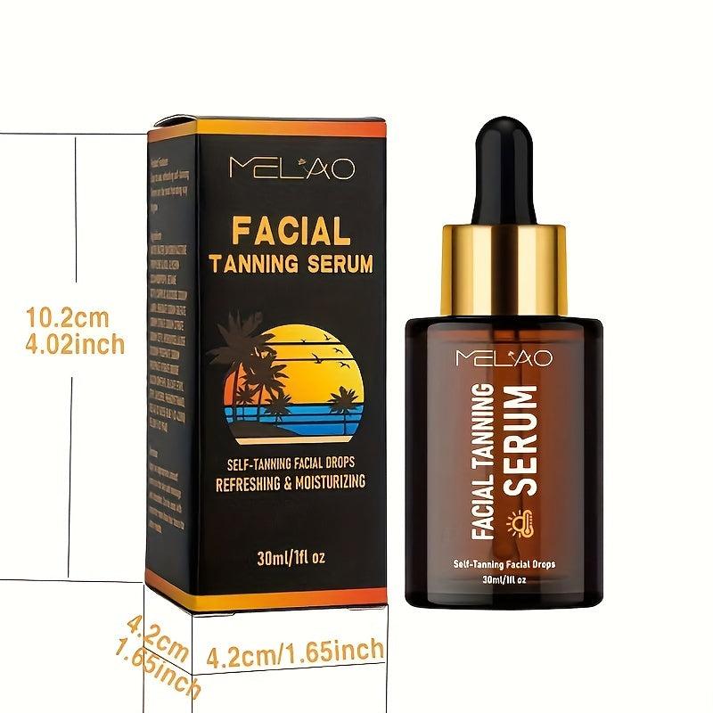 3pcs 30ml Tanning Serum Wheat Skin Hydrating Sunbathing Self Tanning Serum