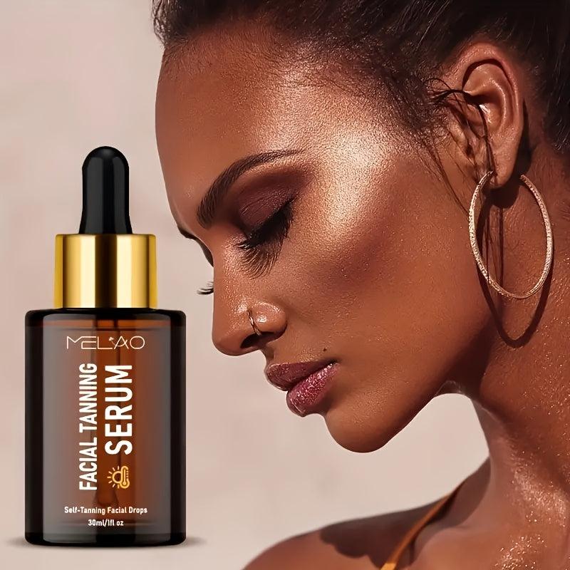 3pcs 30ml Tanning Serum Wheat Skin Hydrating Sunbathing Self Tanning Serum