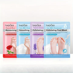 Goat Milk Essence Exfoliating Foot Mask - Soft Feet Solution
