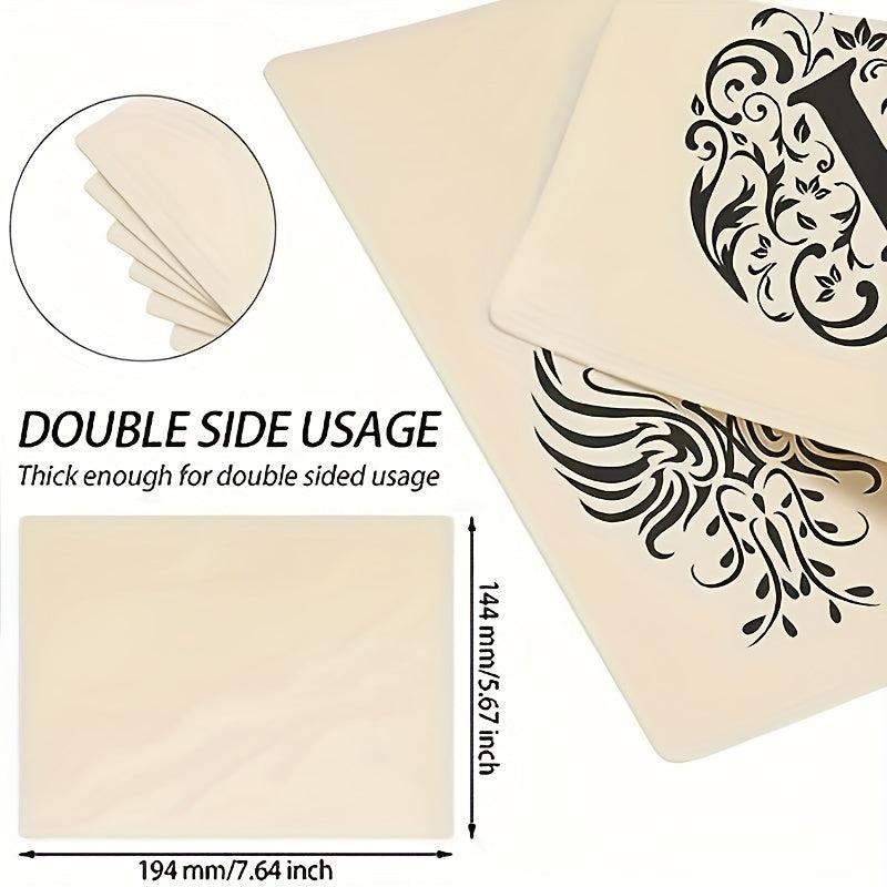 40pcs Tattoo Practice Skin for Eyebrow Lips Microblading Tattoo Kit
