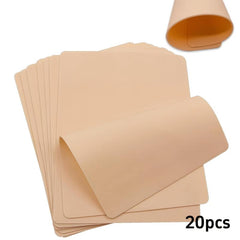 40pcs Tattoo Practice Skin for Eyebrow Lips Microblading Tattoo Kit