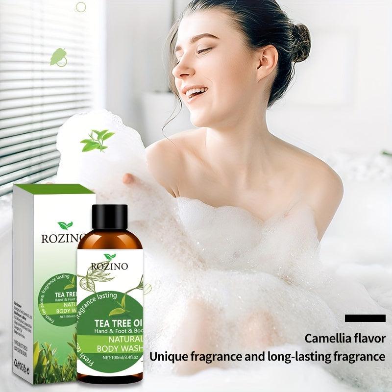 100ml Tea Tree Bath Gel Shower Gel Pure And Skin Fragrance Bath Foam