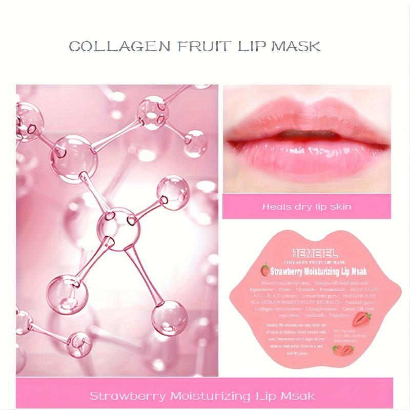 3Pcs Crystal Lip Mask Patches Hydrating And Moisturizing
