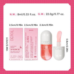 Ginger Lip Plumping Lip Gloss Hydrating Moisturizing Lip Glaze