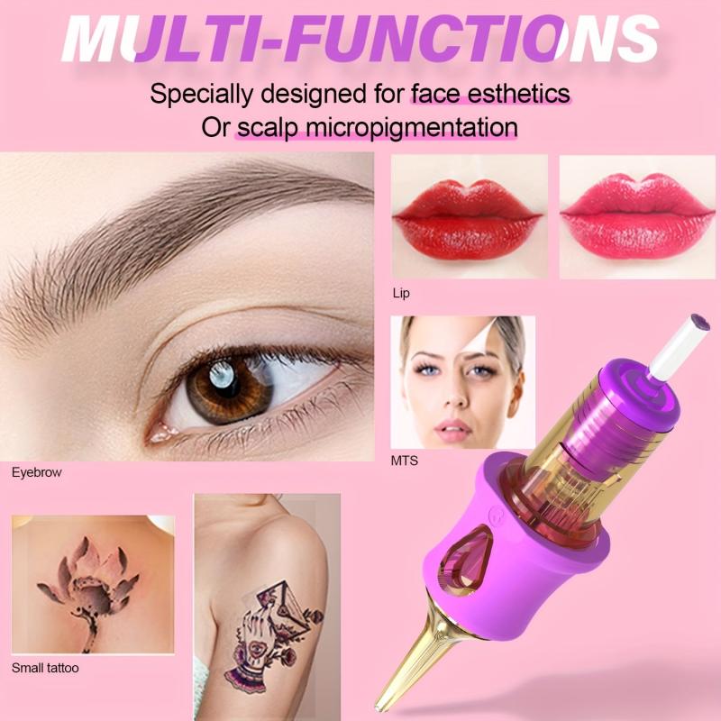 10pcs Tattoo Cartridge Needles Disposable Liner For Artists Beginners Body Art
