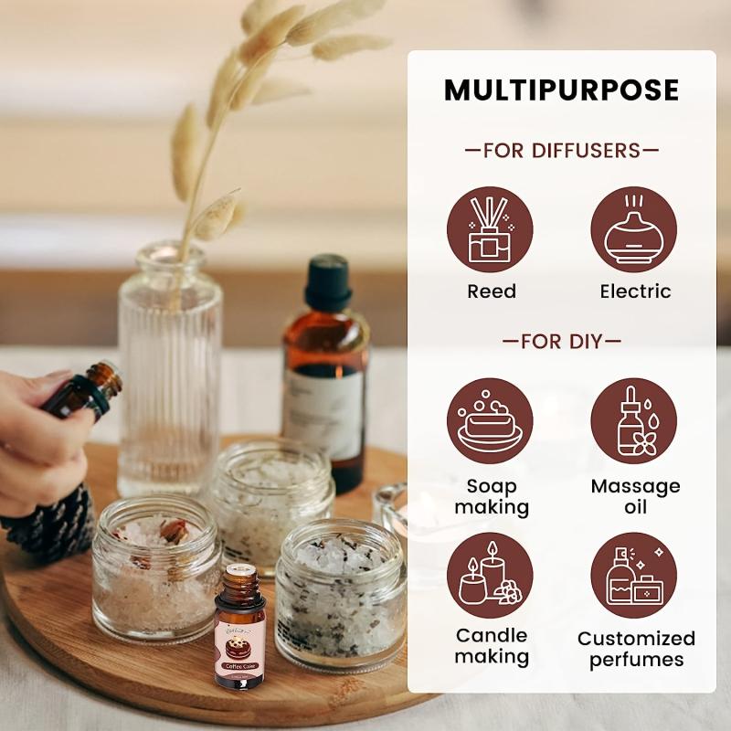 Halloween Coffee Cake Fragrance 0.33oz Aromatherapy Essential Oil