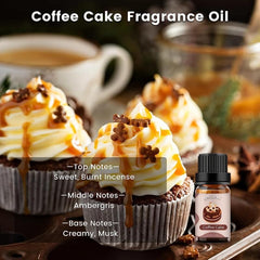 Halloween Coffee Cake Fragrance 0.33oz Aromatherapy Essential Oil