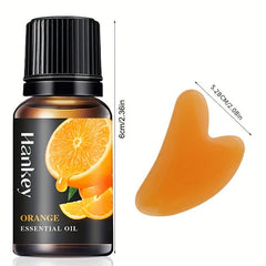 Natural Resin Gua Sha Facial Tool Set with Essential Oil