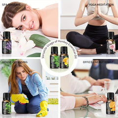 Natural Resin Gua Sha Facial Tool Set with Essential Oil