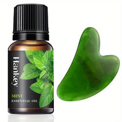 Natural Resin Gua Sha Facial Tool Set with Essential Oil