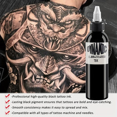 120ml Tattoo Ink Professional Pigment for Body Art