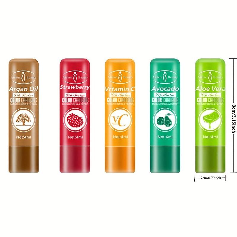 4ML Fruit Moisturizing Lip Balm Fade Lip Lines
