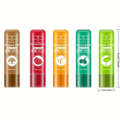 4ML Fruit Moisturizing Lip Balm Fade Lip Lines