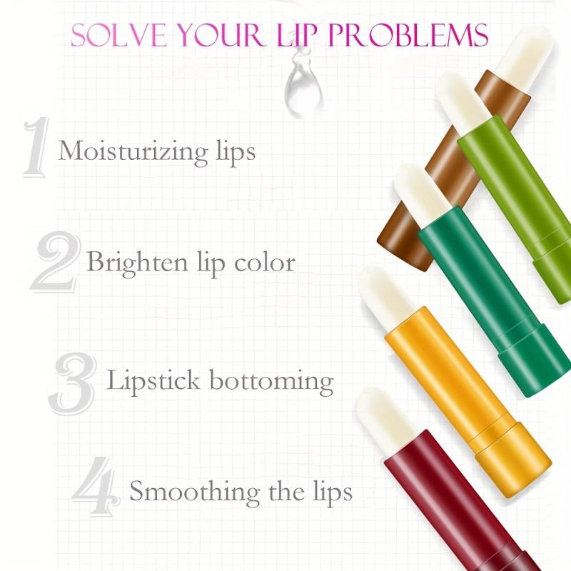 4ML Fruit Moisturizing Lip Balm Fade Lip Lines