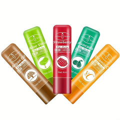 4ML Fruit Moisturizing Lip Balm Fade Lip Lines