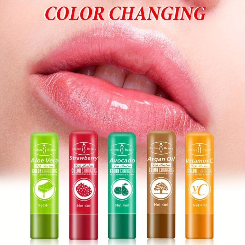 4ML Fruit Moisturizing Lip Balm Fade Lip Lines