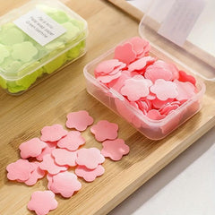 Soap Slices Box Portable Soap Paper For Hand Washing