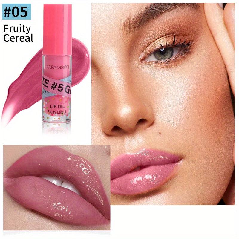 Nourishing Lip Gloss & Lipstick Set, 8 Colors, Plumping Formula