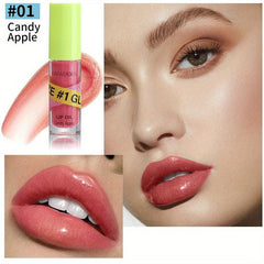 Nourishing Lip Gloss & Lipstick Set, 8 Colors, Plumping Formula