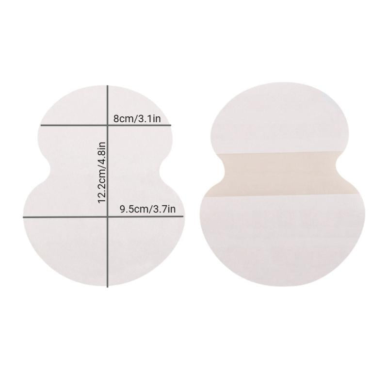 12Pairs Underarm Sweat Pads Armpit Guards Absorbant Deodorant Pad