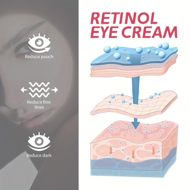 Retinol Eye Cream Moisturizing Care for Fine Lines Dark Circles