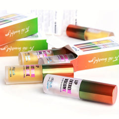 2Pcs Lip Plumper Gloss Kit Plant Essence Lip Care Set