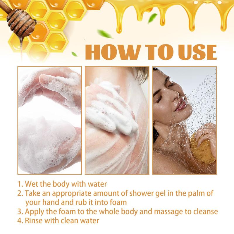 Honey Shower Gel Moisturizing Lotion