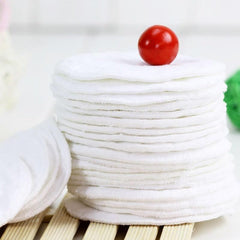 1pc Reusable Makeup Remover Pads Washable Bamboo Fiber Soft Face Cleaner