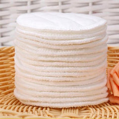 1pc Reusable Makeup Remover Pads Washable Bamboo Fiber Soft Face Cleaner