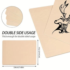 5pcs Tattoo Skin & 10pcs Transfer Paper Microblading Tools for Permanent Makeup