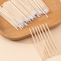 300pcs Disposable Microblading Cotton Swabs for Tattoo Makeup