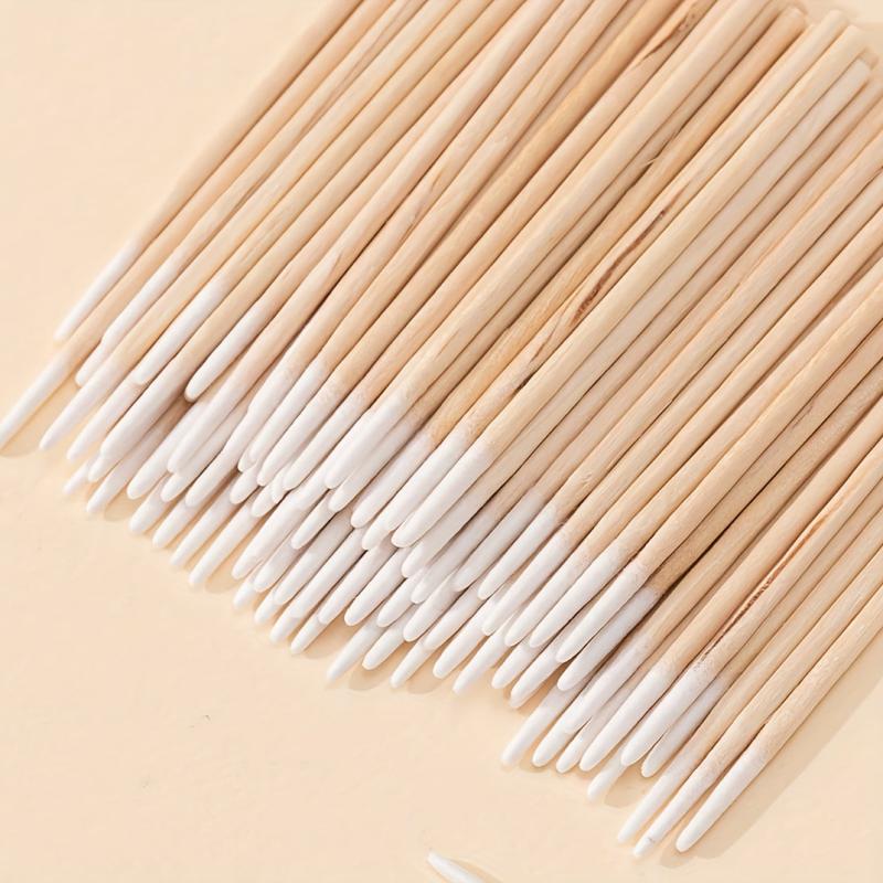 300pcs Disposable Microblading Cotton Swabs for Tattoo Makeup