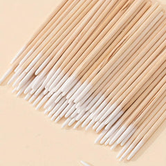 300pcs Disposable Microblading Cotton Swabs for Tattoo Makeup