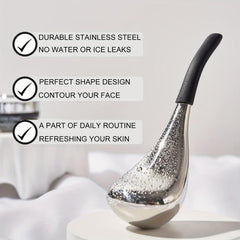 Stainless Steel Face Beauty Cryo Sticks Cooling Spa Globes Cold Roller