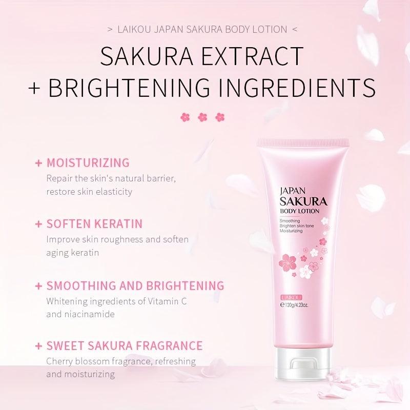 2pcs Sakura Body Lotion 120g Moisturize Radiant Skin