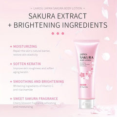 2pcs Sakura Body Lotion 120g Moisturize Radiant Skin