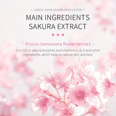 2pcs Sakura Body Lotion 120g Moisturize Radiant Skin