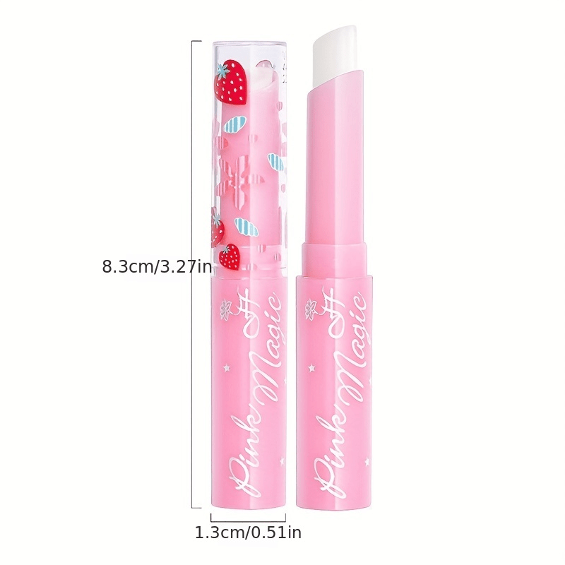 Strawberry Lipstick Long Lasting Waterproof Lip Balm