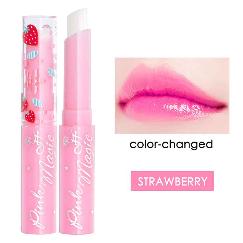 Strawberry Lipstick Long Lasting Waterproof Lip Balm