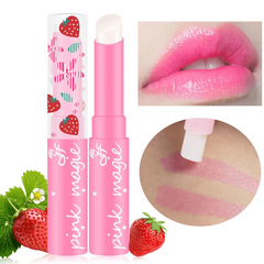 Strawberry Lipstick Long Lasting Waterproof Lip Balm
