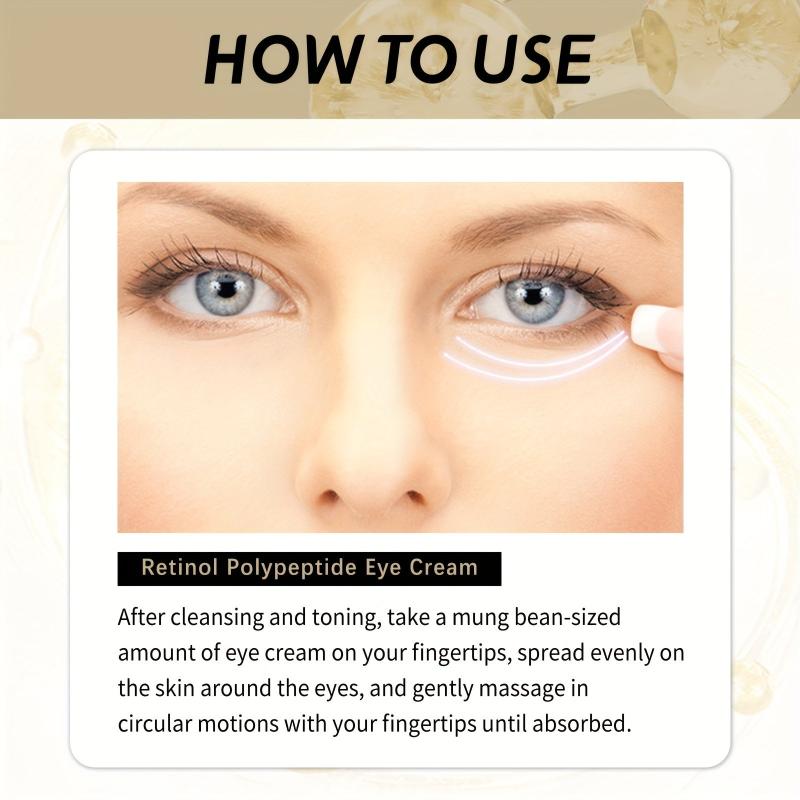 Retinol Polypeptide Eye Cream Dark Circles Nourishing
