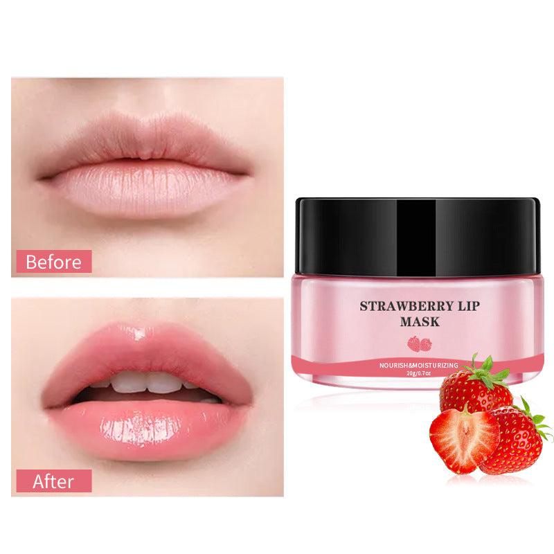 Moisturizing Lip Scrub & Mask Exfoliates & Hydrates, Reduces Wrinkles