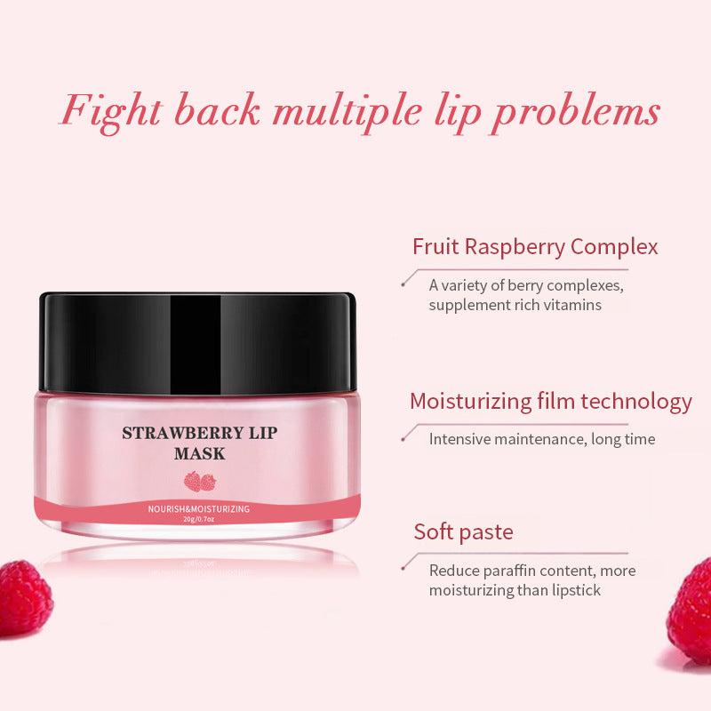 Moisturizing Lip Scrub & Mask Exfoliates & Hydrates, Reduces Wrinkles